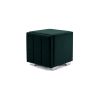 Noptiera tapitata Cozy 1d, 45x45x45 cm, verde