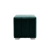 Noptiera tapitata Cozy 1d, 45x45x45 cm, verde