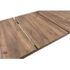 Masa extensibila 80x140-180 cm, Mb-13 Alba2, nuc, lemn masiv de fag si pal