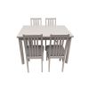 Set masa MB-13 (Max 5 SP) cashmere, cu 4 scaune S-38 cashmere (ontika1) op85