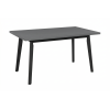 Masa extensibila 80x140-180 cm, Mb-13 Oslo5, Grafit/Negru, lemn masiv de fag si pal