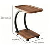 Masa cafea HT-220, 48x34x58 cm, stejar, MDF