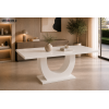 Masa extensibila 160-200 cm Ecuador, alb lucios, MDF vopsit