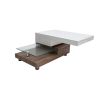 Masa cafea HT-006, 72x45x38 cm, stejar, MDF