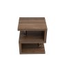 Masa cafea HT-74, 44x38x52 cm, stejar, MDF
