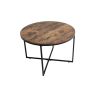 Masa cafea HT-140, 70x70x45 cm, stejar, MDF