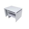 Masa cafea HT-196, 100x60x42 cm, alb, MDF