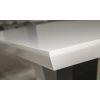 Masa extensibila 160-200 cm Ecuador, alb lucios, MDF vopsit