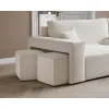 Coltar extensibil Paris, crem