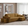 Coltar extensibil Paris, galben mustar