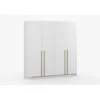 Dressing Sevilla 4d, 200x210x55 cm, alb