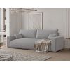 Canapea extensibila Piano, gri deschis