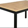 Set masa MB-13 (Alba 1s) negru/stejar artizan, cu 4 scaune S-38 (ontika1) C90