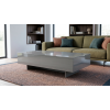 Masa cafea HT-005, 115x55x31 cm, gri, MDF lucios