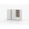 Comoda Solo 5s, 135x96x47 cm, alb