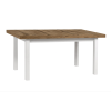 Masa extensibila 160-200x80 cm, mb-21 modena5, sonoma, stejar/alb