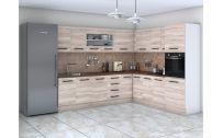 Coltar extensibil PORTO, cu spatiu depozitare, gri