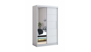 Dressing beta alb 120x200x58 cm cu oglinda