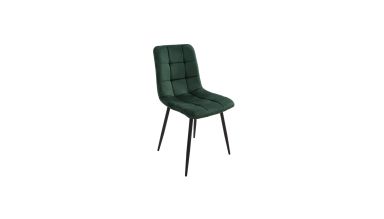 Scaun living tapitat S-205, Verde