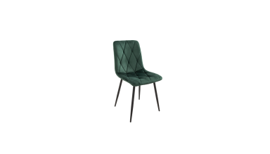 Scaun living tapitat S-207, Verde