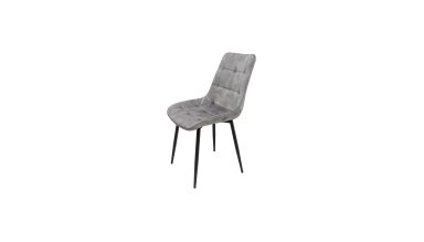 Scaun living HT1, stofa, gri