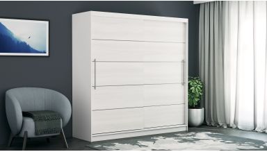 Dressing Ina, 150x200x60 cm, Alb/Pin