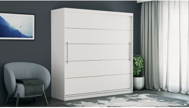Dressing Ina, 150x200x60 cm, Alb