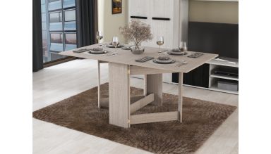 Masa pliabila fold, 161x75x89 cm, K541 gri textil