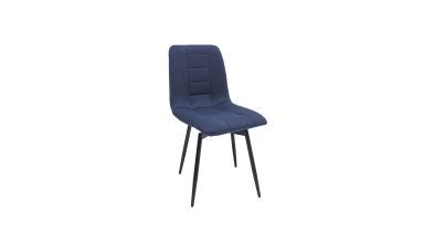 Scaun rotativ XS-3, tapitat stofa, albastru