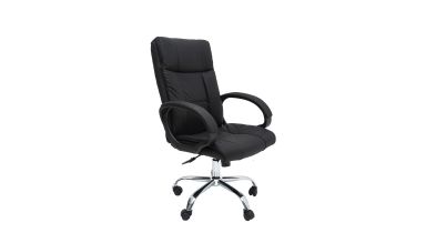 Scaun birou S-234, negru, textil