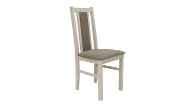 Scaun din lemn masiv de fag tapitat cu stofa s-38 B14 op20, cashmere