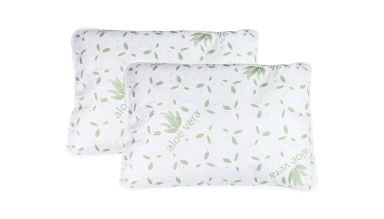 Set 2 perne matlasate cu Aloe, 50×70 cm