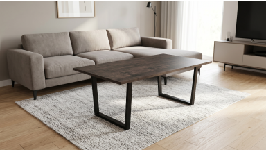 Masa cafea HT-156, 110x60 cm, sonoma, MDF