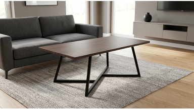 Masa cafea HT-155, 110x60 cm, stejar, MDF