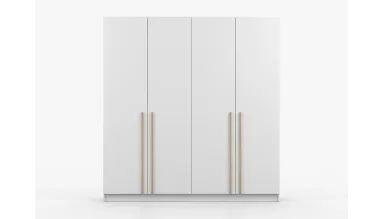 Dressing Sevilla 4d, 200x210x55 cm, alb
