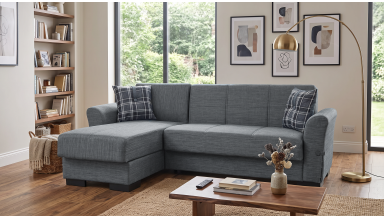 Coltar extensibil Flamingo, gri