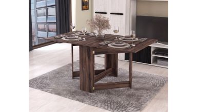 Masa pliabila fold, 161x75x89 cm, K537 nuc ristretto