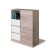 Comoda dome dy1, culoare wenge, 85x105x42 cm