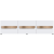 Comoda TV Thiene TH4, gri,  165x45x50 cm