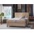 Pat Nobi cu saltea 160 x 200 , tapitat, culoare crem
