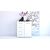 Comoda mini stela 1d4s, pal alb, 90x95x45 cm