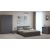 Dormitor Eco alb, dulap 3 usi, pat 160x200 cm, 2 noptiere, comoda