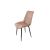 Scaun living HT1, stofa, maro deschis