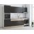 Bucatarie Sofia 260 cm, Alb, Blat termic alb, Corp cuptor incorporabil