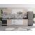 Bucatarie Alfa 320, sonoma/alb, blat termic nuc, corp hota