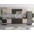 Bucatarie Alfa 320, sonoma/alb, blat termic nuc, corp hota