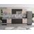Bucatarie Alfa 320, alb/sonoma, blat termic alb, corp hota