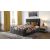 Pat Cozy, 120x200 cm, gri inchis, suport saltea din PAL
