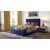 Pat Cozy, 120x200 cm, gri inchis, suport saltea din PAL