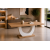 Masa extensibila 160-200 cm Ecuador, alb lucios, MDF vopsit